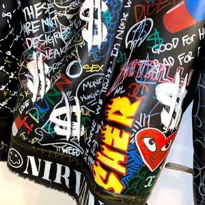 Custom 1 of 1 leather jacket (ATL edition) XL